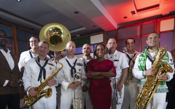 U.S. Navy Band Performs Live on 'Today on STV' in Nigeria
