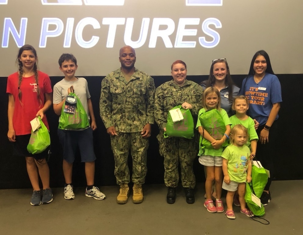 NAS Pensacola MWR Library Recognized for Breaking Reading Record