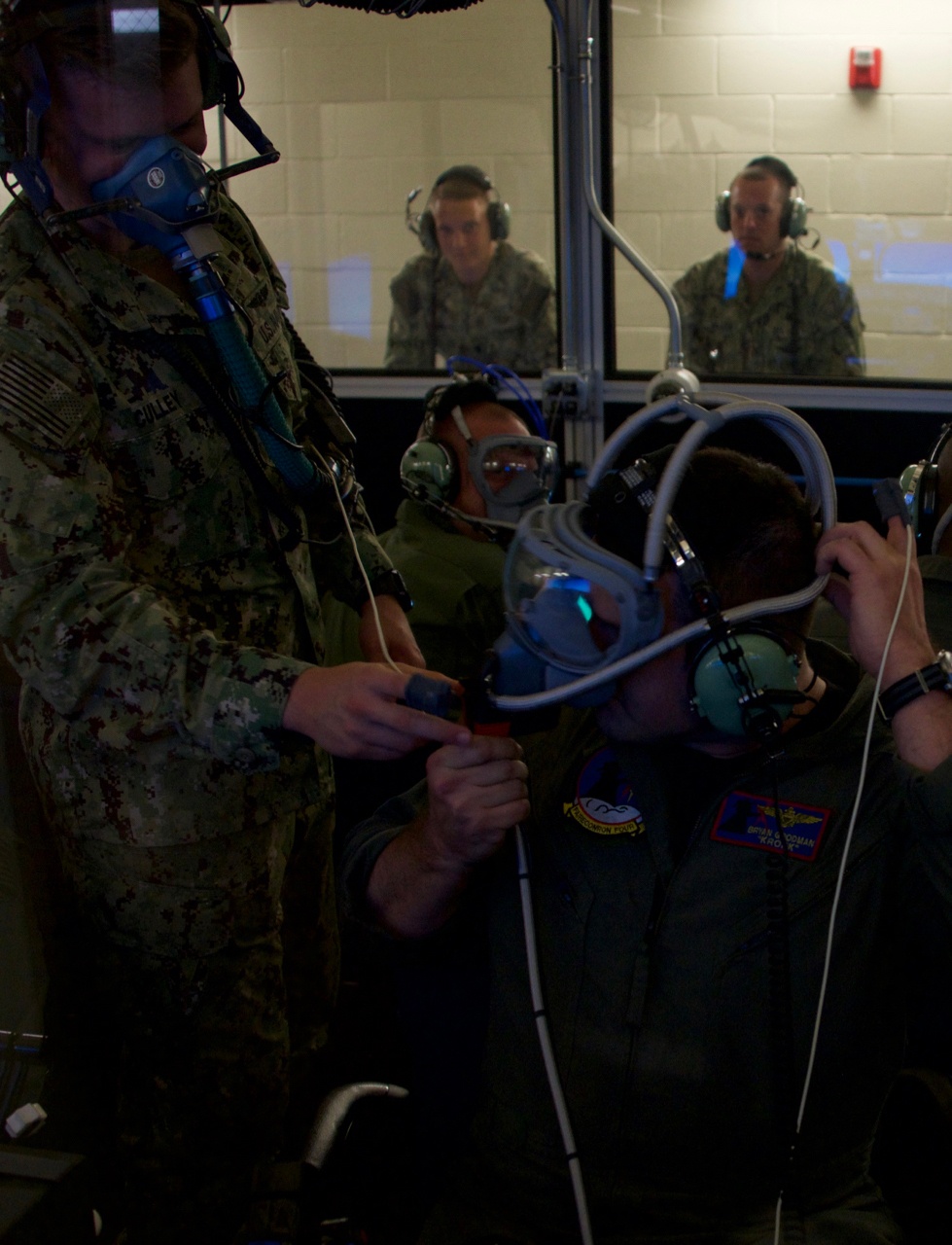 Sailors Conduct Hypoxia Training