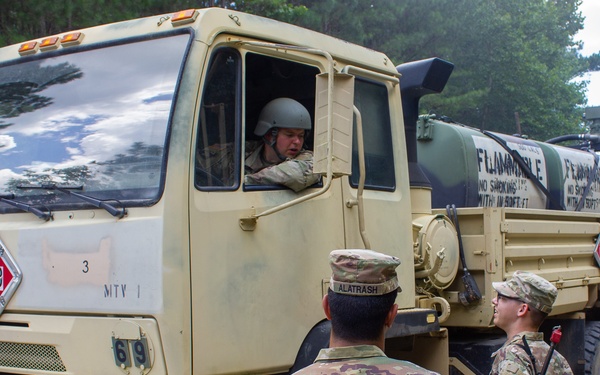 952nd Quartermaster Company Enhances Training with Perimeter Defense