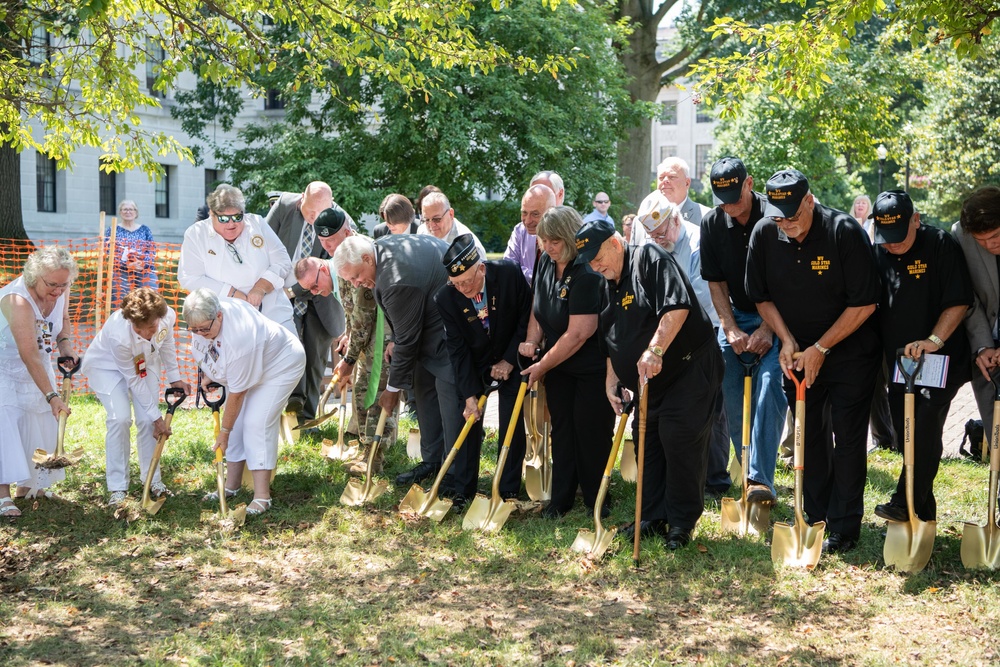 WVNG participates in Gold Star Families Memorial Monument groundbreaking ceremony