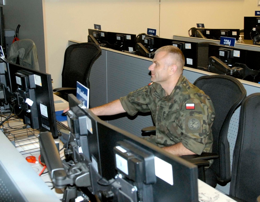 Working together for peace: Polish partners integrate at Battle Creek Air National Guard’s Air Operations Center