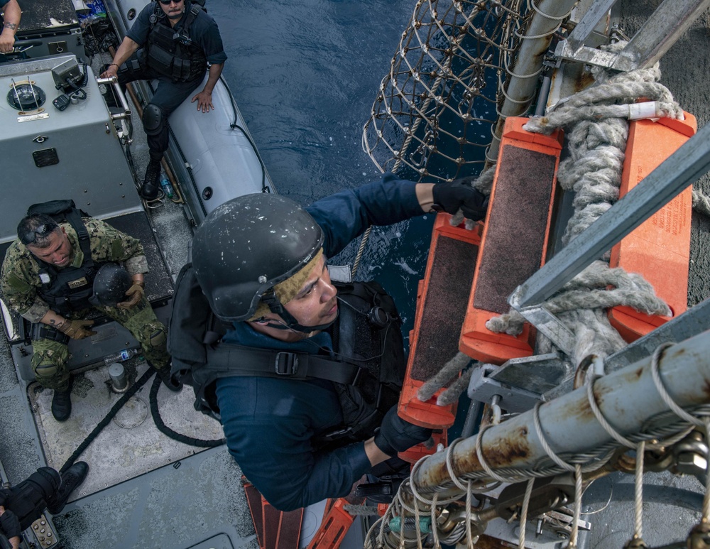 USS Michael Muprhy Supports Maritime Interdiction Operations