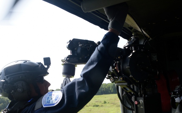 Indiana National Guard and South Bend Fire Department team up for helicopter search and rescue team