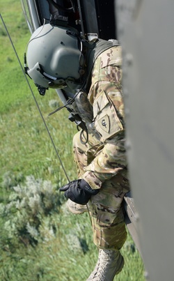 Indiana National Guard and South Bend Fire Department team up for helicopter search and rescue team [Image 7 of 9]