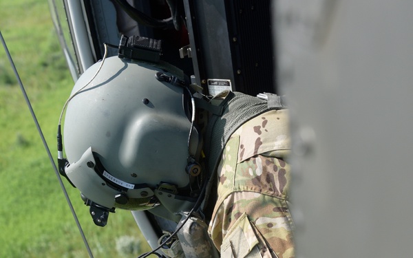 Indiana National Guard and South Bend Fire Department team up for helicopter search and rescue team