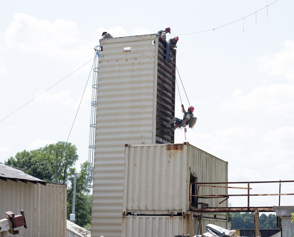 Illinois National Guard CERFP at Muscatatuck Urban Training Center