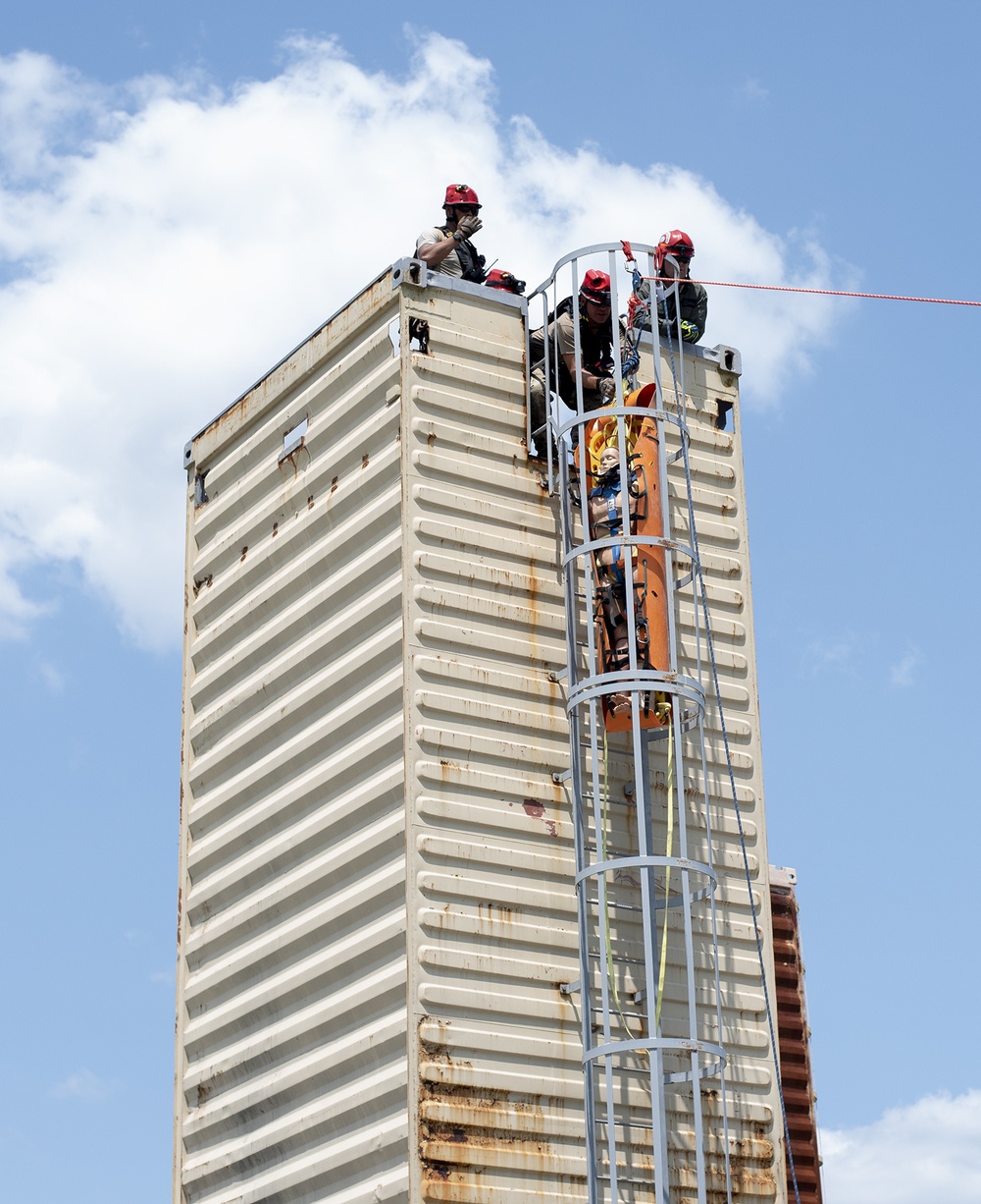 Illinois National Guard CERFP at Muscatatuck Urban Training Center