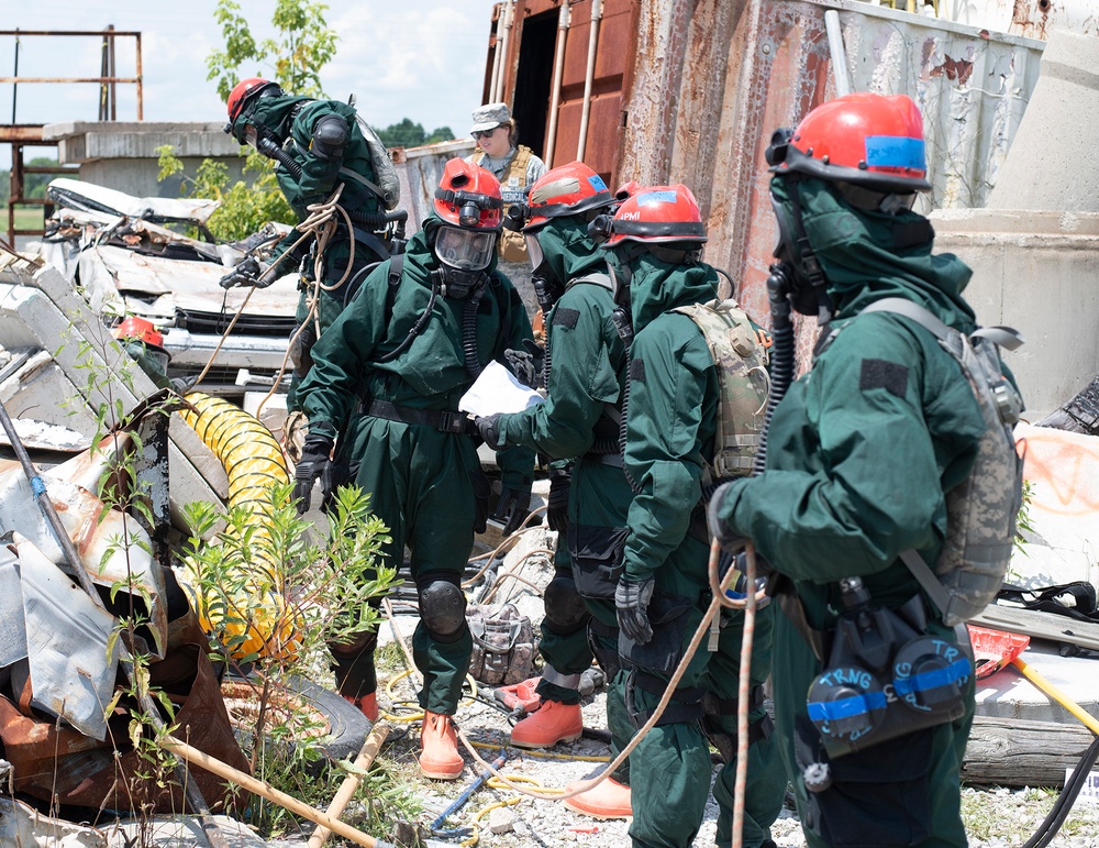 Illinois National Guard CERFP at Muscatatuck Urban Training Center