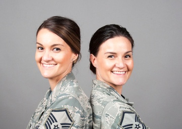 Twin sisters serve together at 180th Fighter Wing
