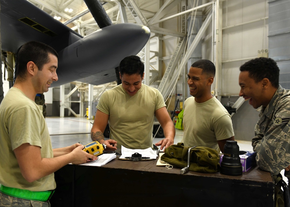 Fueled up Airmen
