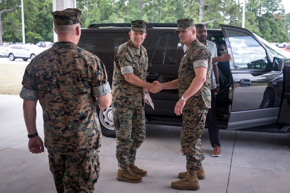 CMC visits Marine Corps Air Station Cherry Point