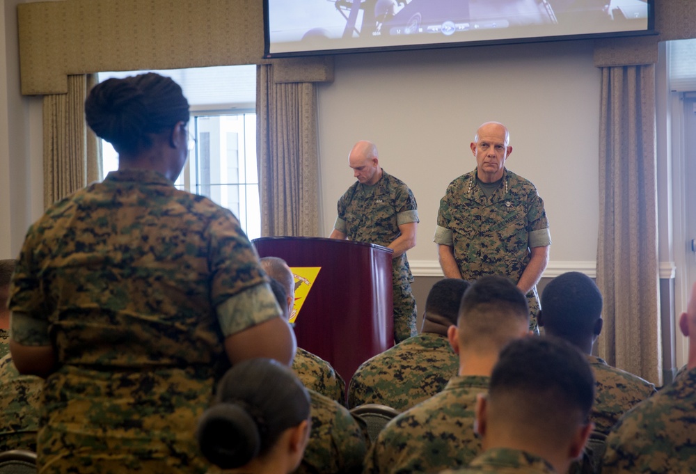 CMC visits Marine Corps Air Station Cherry Point