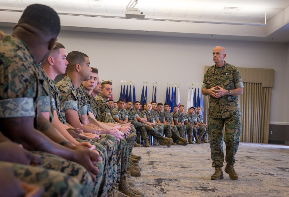 CMC visits Marine Corps Air Station Cherry Point