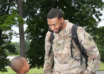 Hundreds at Fort Knox welcome 42nd Clearance Company back from deployment