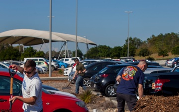31st MEU Marines volunteer at Australian Catholic University