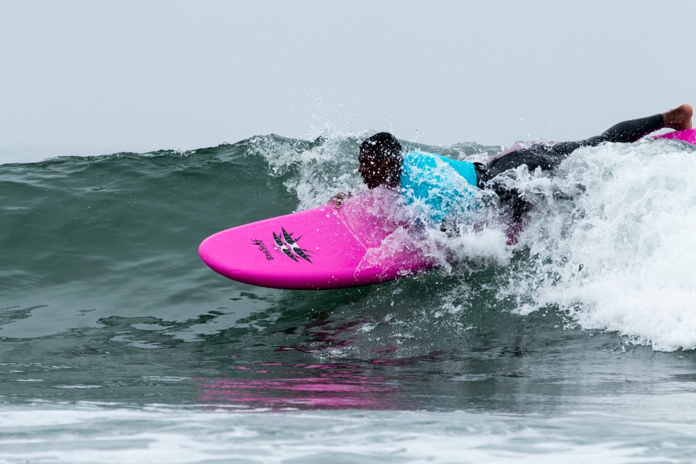 U.S. Marines compete in CG’s Cup Surf Competition