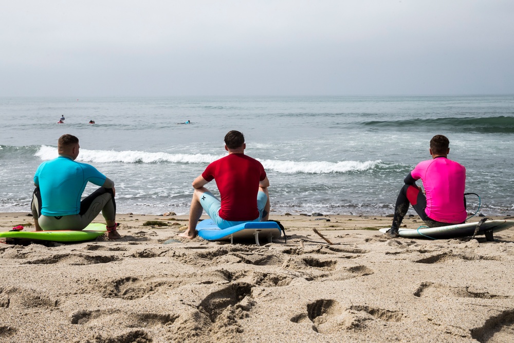 U.S. Marines compete in CG’s Cup Surf Competition