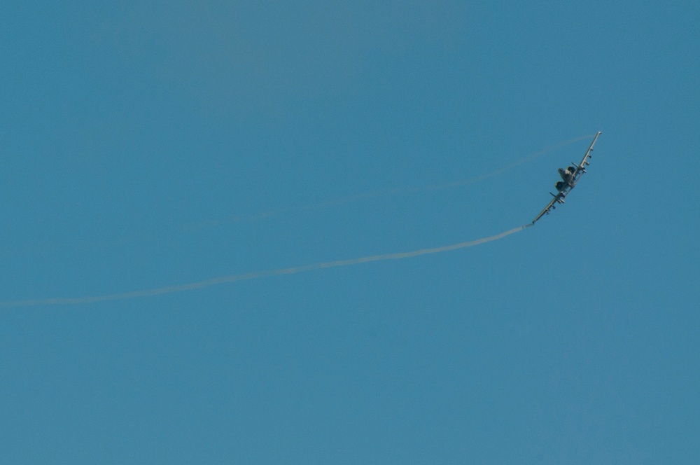 A-10s at Grayling Air to Ground Range during Northern Strike 19