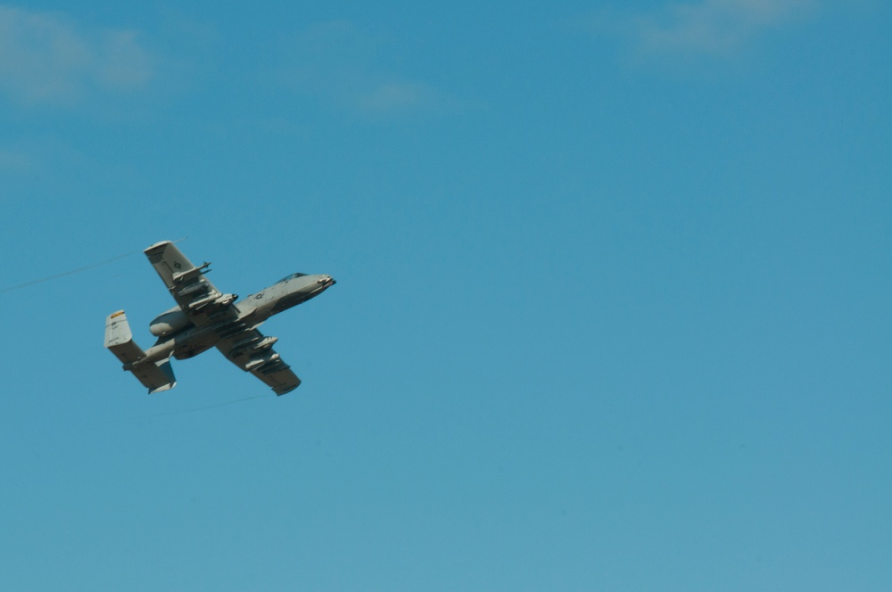 A-10s at Grayling Air to Ground Range during Northern Strike 19