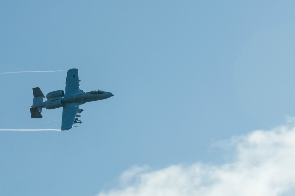 A-10s at Grayling Air to Ground Range during Northern Strike 19