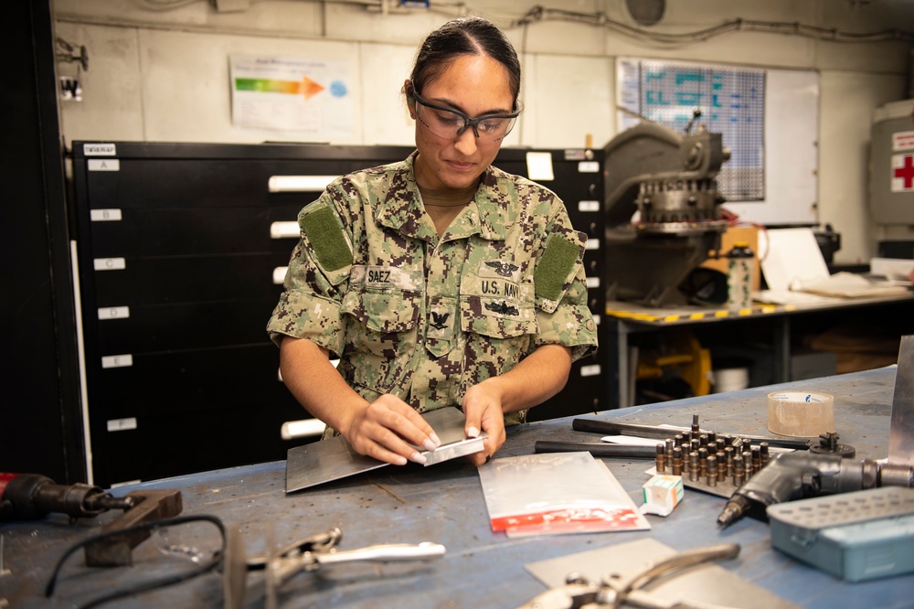 Ike Prepares for INSURV