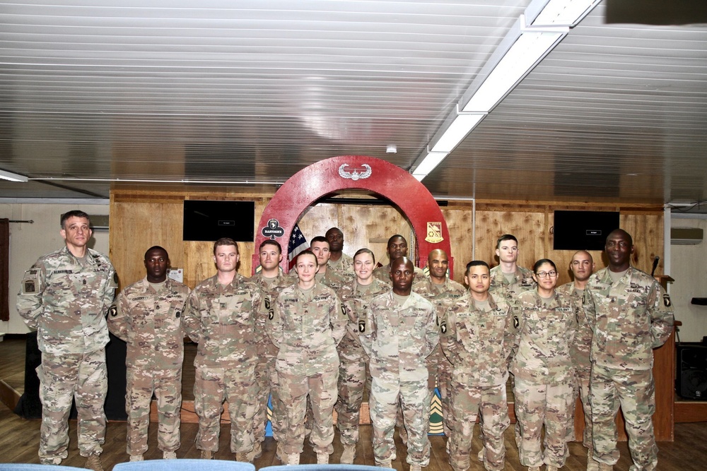 426th BSB celebrates 101st birthday with NCO Induction Ceremony