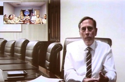 Gen. (Ret.) Petraeus talks leadership with 364th ESC