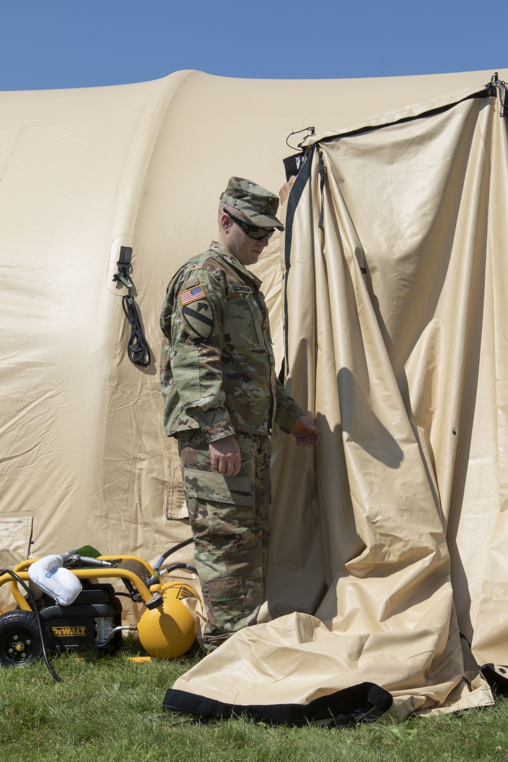 86th IBCT (MTN) Adopts AirBeam Inflatable Shelters