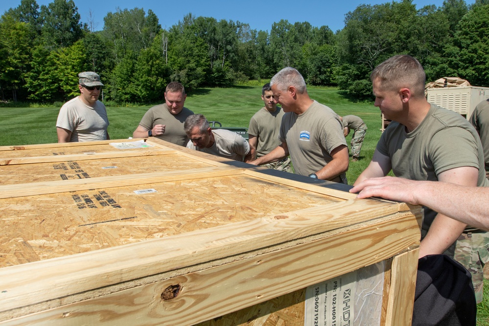 86th IBCT (MTN) Adopts AirBeam Inflatable Shelters