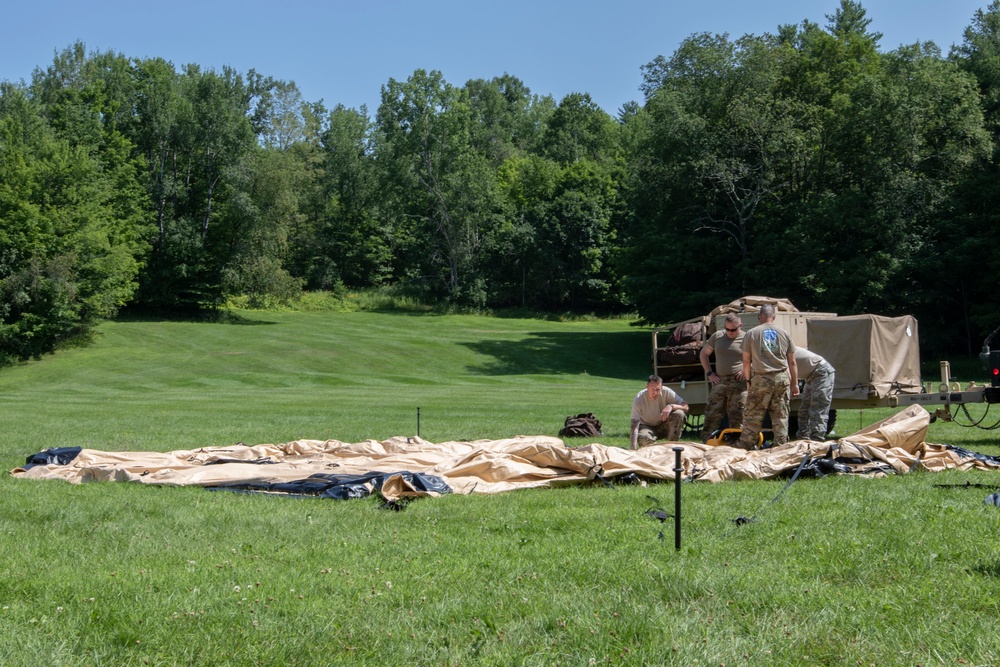 86th IBCT (MTN) Adopts AirBeam Inflatable Shelters