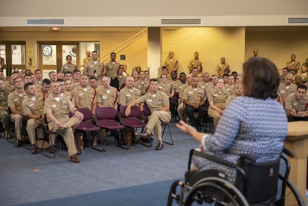 Recruit Training Command Sailor 360 with Sen. Tammy Duckworth