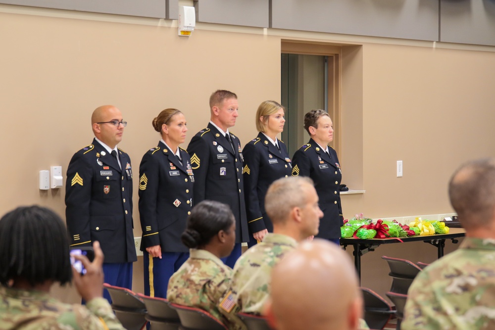 NCO Academy Fort McCoy, Change of Commandant Ceremony