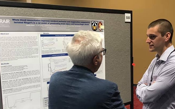 WRAIR Scientist Presents Poster at MHSRS