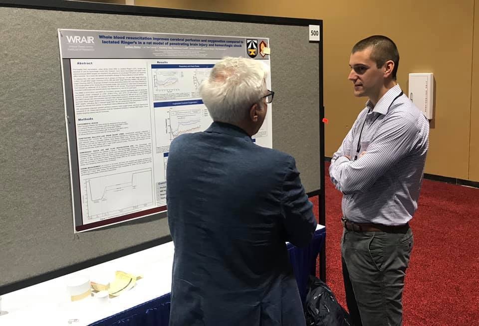 WRAIR Scientist Presents Poster at MHSRS