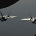 28th EARS provides aerial refueling to F-22 Raptors