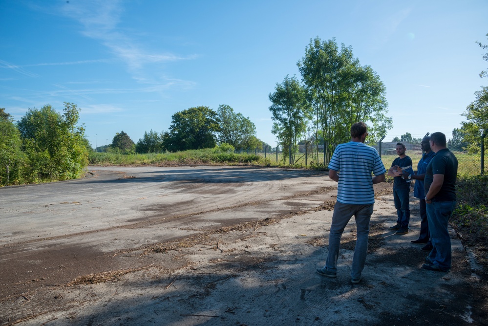 Integrated Training Area Management PM visits Chièvres Training Area