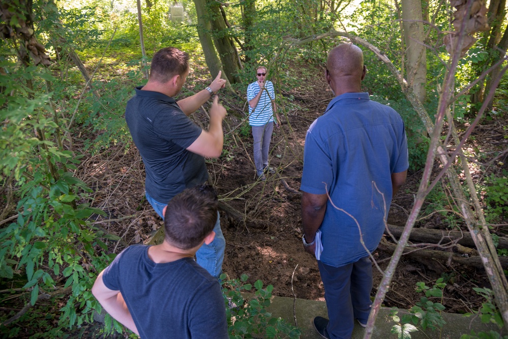 Integrated Training Area Management PM visits Chièvres Training Area