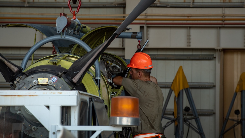 C-130 Engine Swap