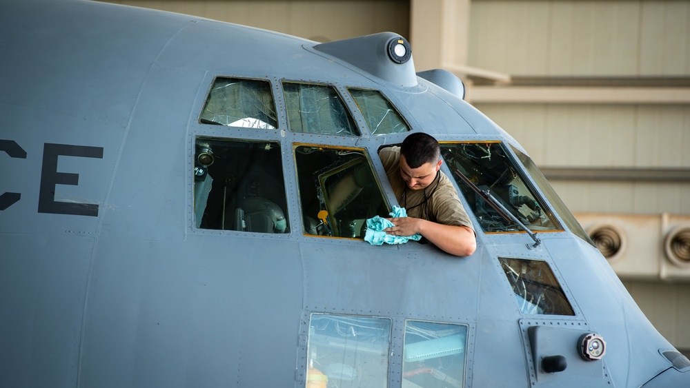 C-130 Engine Swap