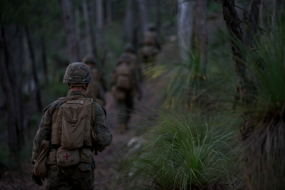 31st MEU patrols Australian Outback during Talisman Sabre