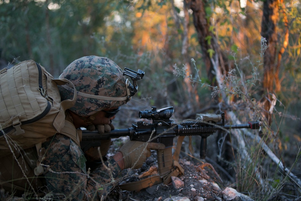31st MEU patrols Australian Outback during Talisman Sabre