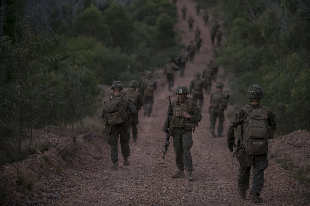 31st MEU patrols Australian Outback during Talisman Sabre