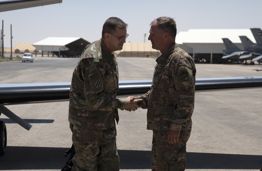 Third Army Commanding General visits 332nd Air Expeditionary Wing