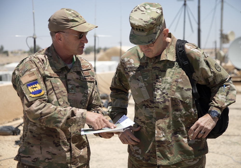 Third Army Commanding General visits 332nd Air Expeditionary Wing