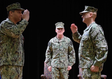 Destroyer Squadron 50, Task Force 55 Change of Command