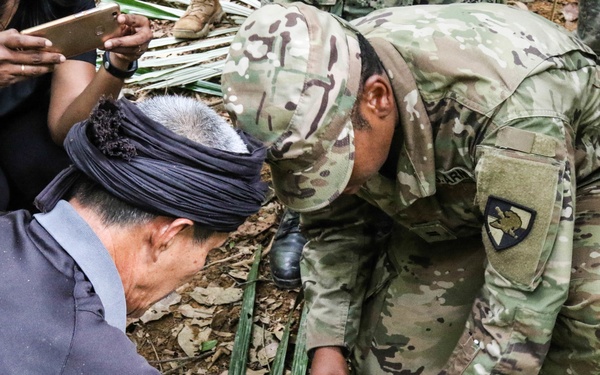 Cadets and midshipmen exchange leadership skills in Malaysia