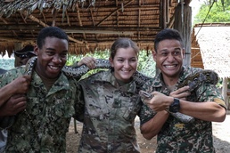 Cadets and midshipmen exchange leadership skills in Malaysia