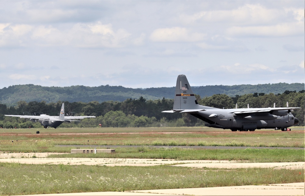 C-130 Hercules operations for exercise Patriot North 2019