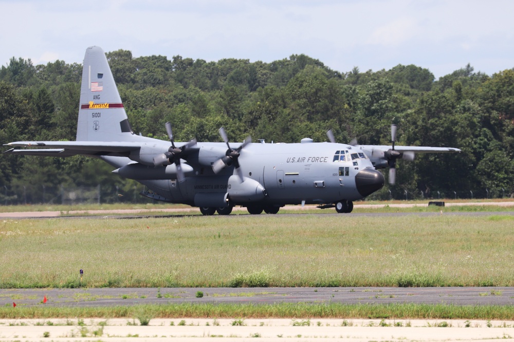 C-130 Hercules operations for exercise Patriot North 2019